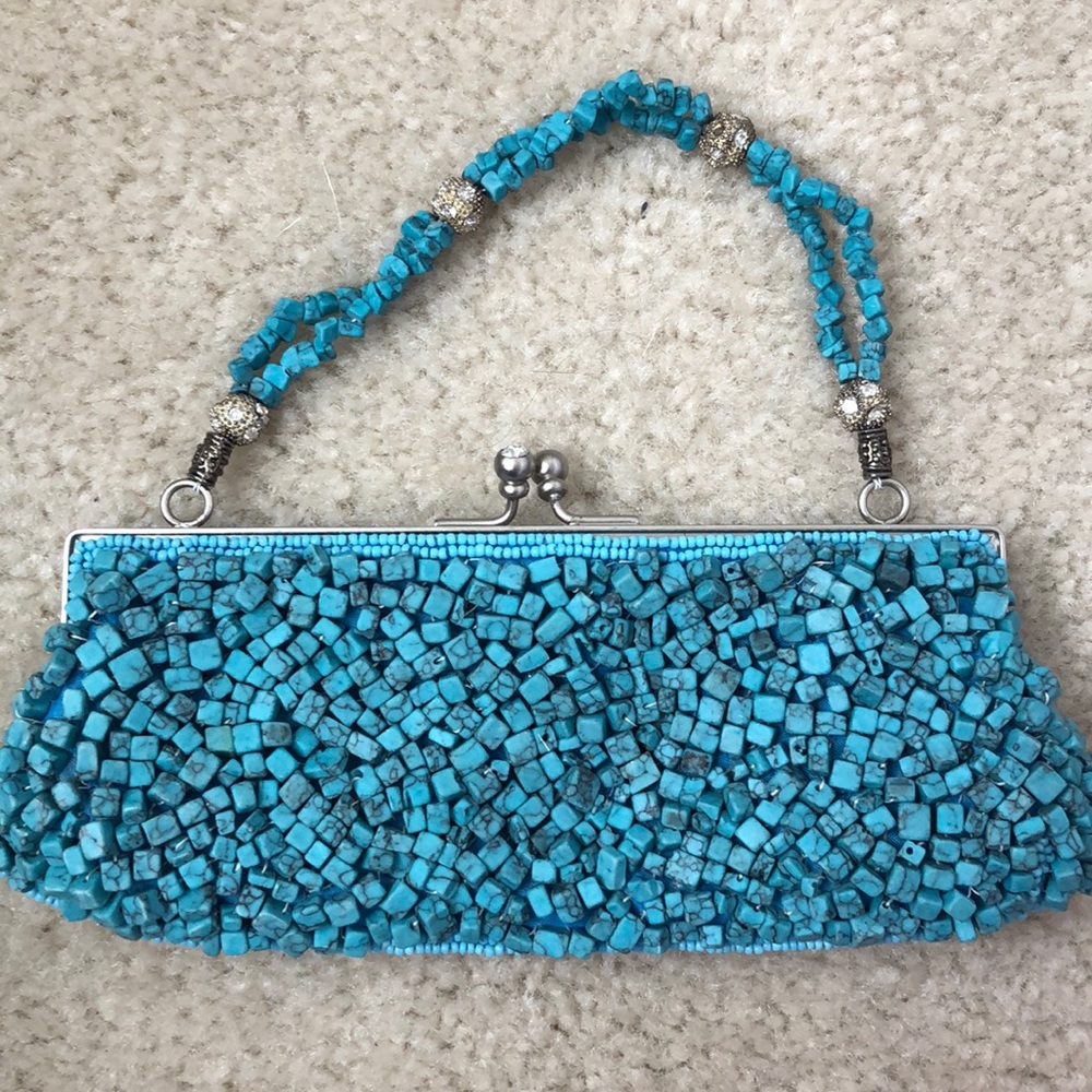 Beaded purse